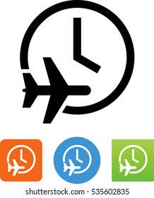 Flying Time Icon