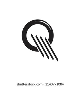 flying tire symbol logo vector