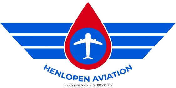 Flying triangle logo. modern, clean and professional character. For companies in the fields of aviation, travel, apps, air sports, airlines, drones, etc.