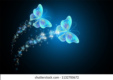 Glowing Butterfly Images Stock Photos Vectors Shutterstock