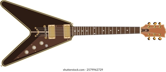 flying v guitar which is often used by Albert King