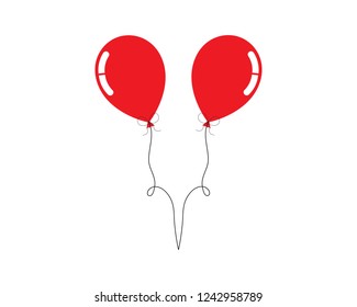Flying vector festive balloons shiny with glossy balloons for holiday