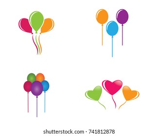 Flying vector festive balloons shiny with glossy balloons for holiday