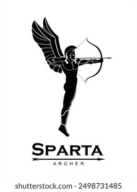 Flying Winged Sparta Archery in Black