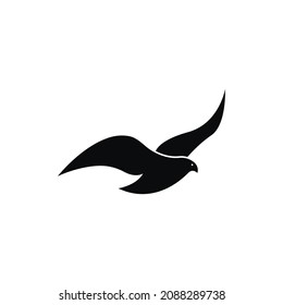 Flying Wings Bird Logo abstract design vector template