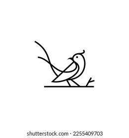 Flying Wings Bird Logo abstract design vector
