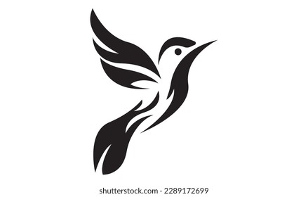 Flying Wings Bird Logo abstract design vector template