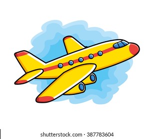 Avion Dibujo: imágenes, fotos de stock y vectores | Shutterstock