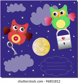 flyng little sweet owls