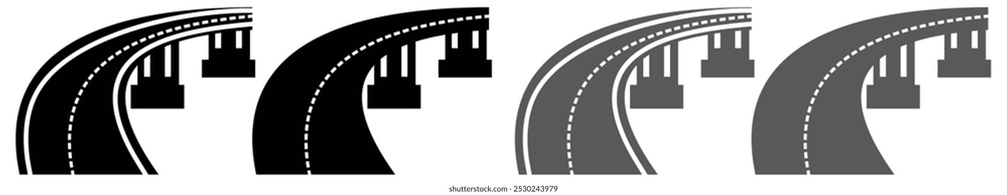 Flyover icon, vector best flat icon. Vector icon for flyover.