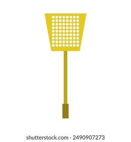 Flyswatter icon illustrated on background