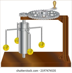 A flywheel is a mechanical device which uses the conservation of angular momentum to store rotational energy