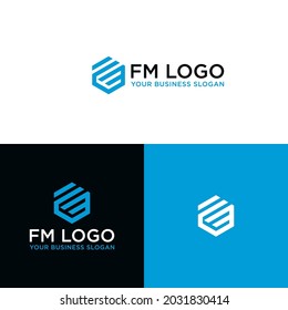 CARTA FM DISEÑO DE LOGOTIPO HEXAGON