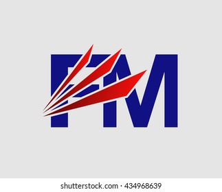 FM initial company logo

