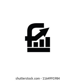 fm letter vector logo