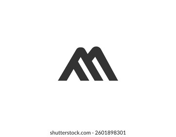 FM, MF, Letters Logo Monogram. Letter FM logo vector. letters mf or fm logo icon design vector design template. FM, MF letter logo design template elements. Modern abstract digital alphabet 