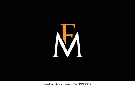 FM MF Monogram logo Design Inspiration