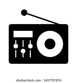 Fm Radio Logo Icon Vintage Emblem Stock Vector (Royalty Free ...