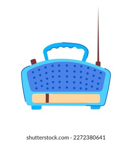 fm radio sound cartoon. fm radio sound sign. isolated symbol vector illustration