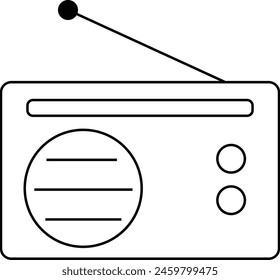 FM Radio Vektorgrafik Symbol eps 10 