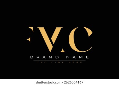 FMC abstract letter logo design. This logo is designed by three abstract letters.