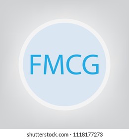 FMCG (Fast Moving Consumer Goods)- vector illustration