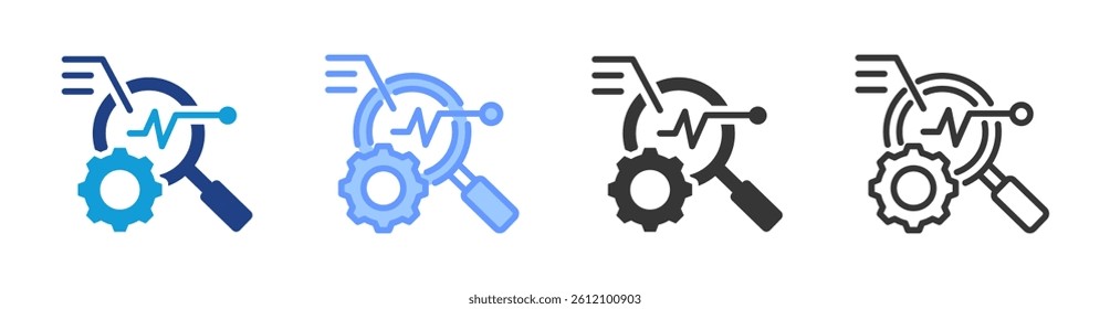 Fmea icon set multiple style collection