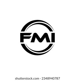 Diseño de logotipos FMI, inspiración para una identidad única. Elegancia moderna y diseño creativo. Marca tu éxito con el impresionante logotipo.