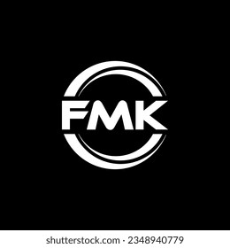 Diseño de logotipos FMK, inspiración para una identidad única. Elegancia moderna y diseño creativo. Marca tu éxito con el impresionante logotipo.