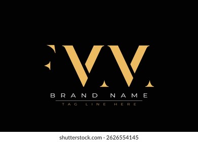 FMM abstract letter logo design. This logo is designed by three abstract letters.