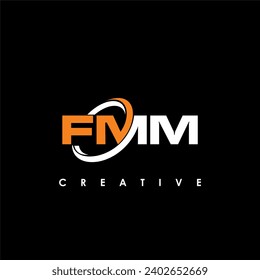 FMM Letter Initial Logo Design Template Vector Illustration