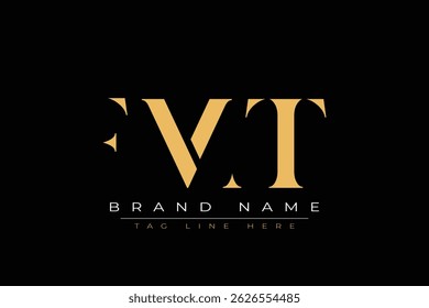 FMT abstract letter logo design. This logo is designed by three abstract letters.