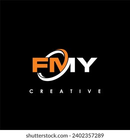 FMY Letter Initial Logo Design Template Vector Illustration