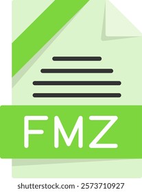 FMZ Flat Style Icon Design