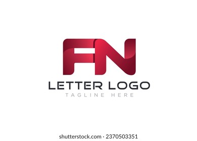 FN Latter fn logo icon