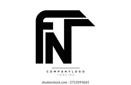 FN letter logo design creative logo design

