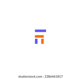 FN, NF Buchstaben Logo Design Template Elemente. Modernes abstraktes Logo für digitale Buchstaben.