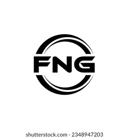FNG Logo Design, Inspiration for a Unique Identity. Modern Elegance and Creative Design. Watermark Your Success with the Striking this Logo.