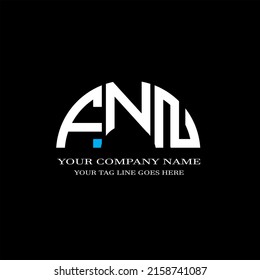 FNN letter logo creative design with vector graphic