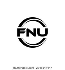 FNU Logo Design, Inspiration for a Unique Identity. Modern Elegance and Creative Design. Watermark Your Success with the Striking this Logo.