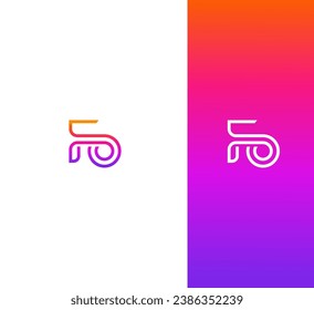 FO, elementos de plantilla de diseño de logotipo de carta OF. Logo de la letra digital abstracta moderna.
