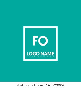 FO logo. FO company linked letter logo concept. Designed for your web site design, logo, app, UI.DO initial logo design