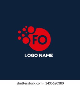 FO logo. FO company linked letter logo concept. Designed for your web site design, logo, app, UI.DO initial logo design