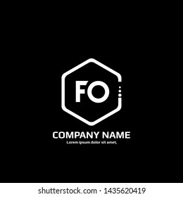 FO logo. FO company linked letter logo concept. Designed for your web site design, logo, app, UI.DO initial logo design