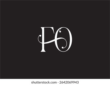 FO Logo Design Creative and Modern Logo Design