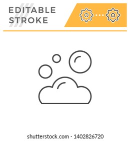 Foam editable stroke line icon