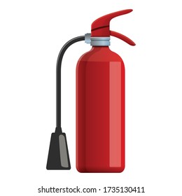 Foam extinguisher icon. Cartoon of foam extinguisher vector icon for web design isolated on white background