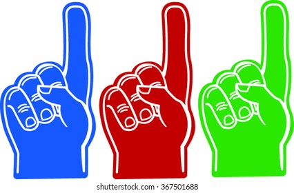 823 Soccer Foam Finger Stock Vectors, Images & Vector Art | Shutterstock