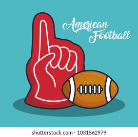 foam finger icon