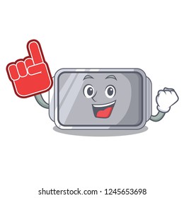 Foam finger Narrow baking tray with layer cartoon